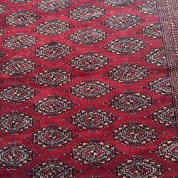 Vintage Hand Knotted PERSIAN Wool Rug 6’3” x 9’5”