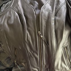 Authentic Leather Harley Davidson Women’s Vest