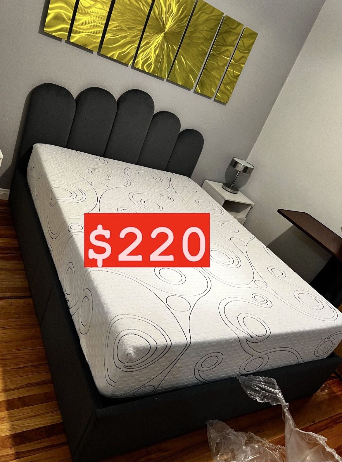 New Queen Memory Foam Mattress Only 