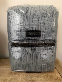 Depend  Incontinence Underwear for Men, Adult Diapers, S/M, 44 Count $20
