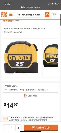 Delwalt tape measure