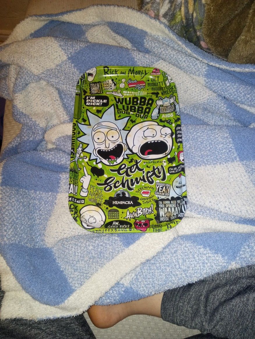 Rick And Morty Rolling Tray