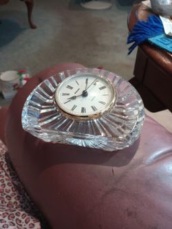 Quartz Desk Clock New  Very Old