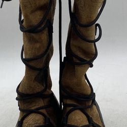 The Northface Brown Suede & Black Boots