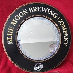 Blue Moon Brewing Company 18"Decorative Bar Mirror 