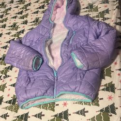 Jacket Girl Purple Sz8/10