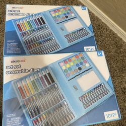 Brand new art sets-$5-higley and ray 