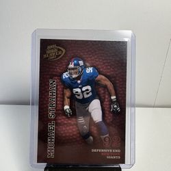 Michael Strahan Football Card