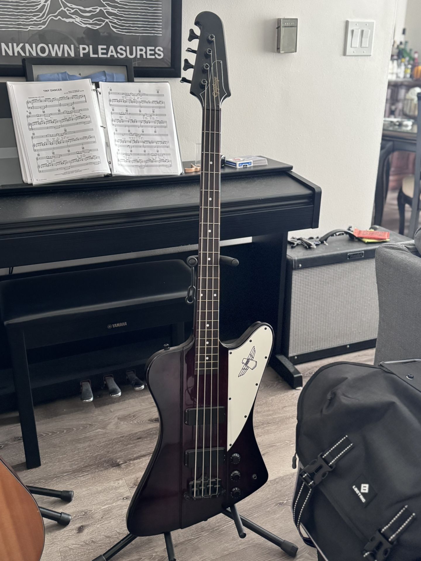 Epiphone Thunderbird Bass in Sunburst