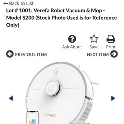Robot Vacuum And Mop