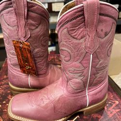 NEW SQUARE TOE COWBOY BOOTS REAL COWHIDE LEATHER