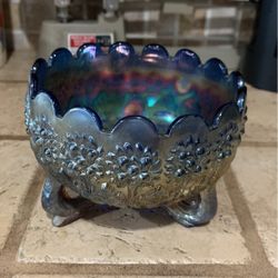 Antique Carnival Glass Bowl