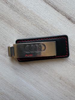 Audi Leather Key Fob