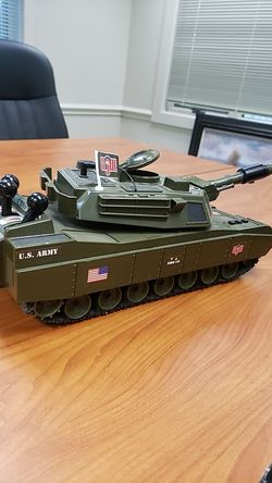 Vintage GI Joe 2HQ-12 Hasbro outlets Motorized War Tank 2002 - Tested/Working