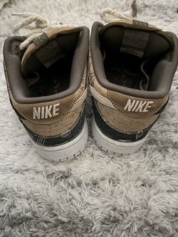 Travis Scott X Sb Dunk Low Prm Qs 'Cactus Jack Special Box - Black SIZE 10 NIKE