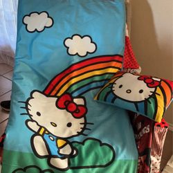 Hello Kitty Sleeping Bag &pillow $35