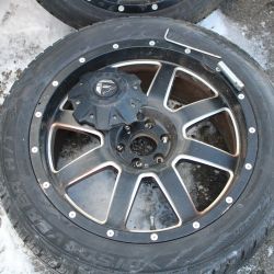 Fuel 6 Lug 20 Inch Rims and Tires