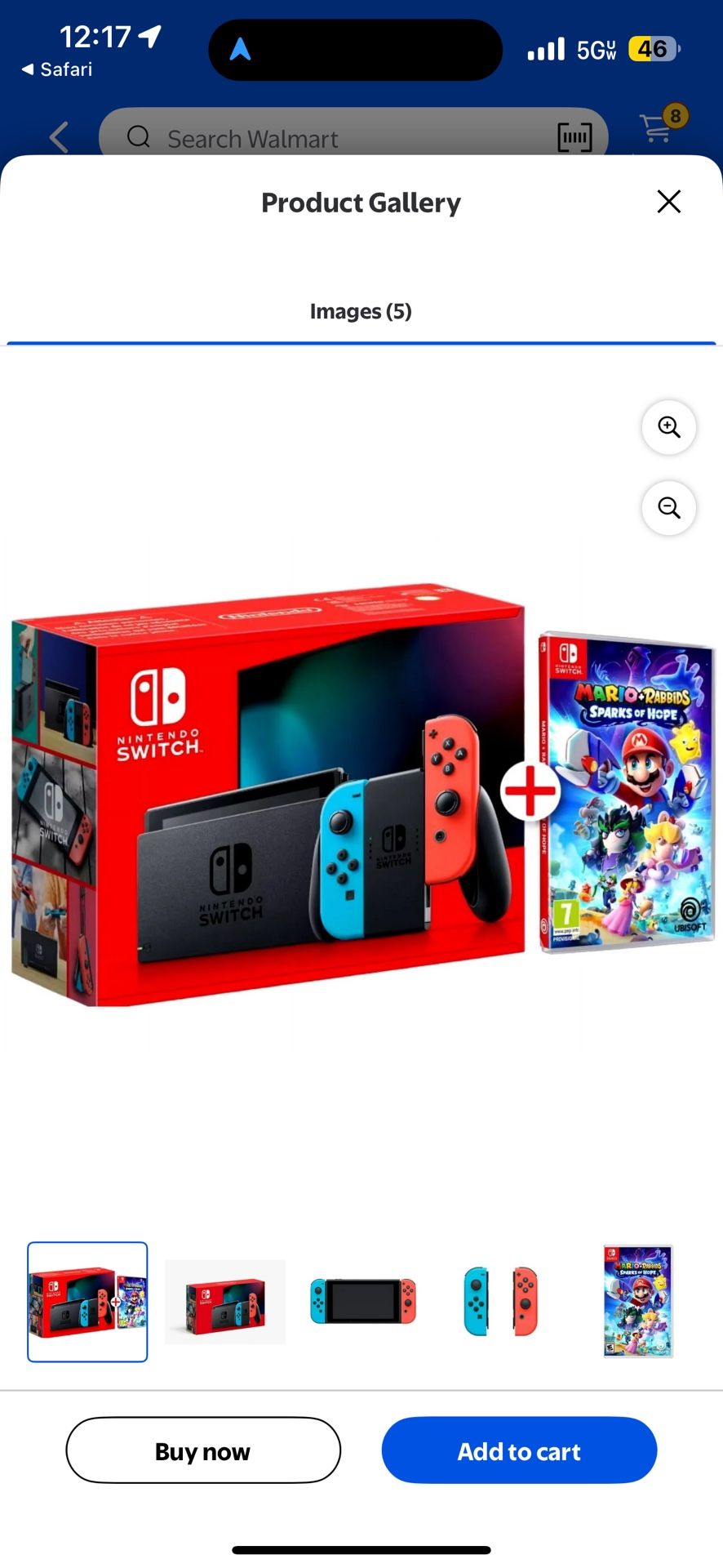 Nintendo Switch Mario Edition