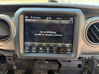 OE Jeep Wrangler JL Gladiator JT 8.4” Uconnect radio