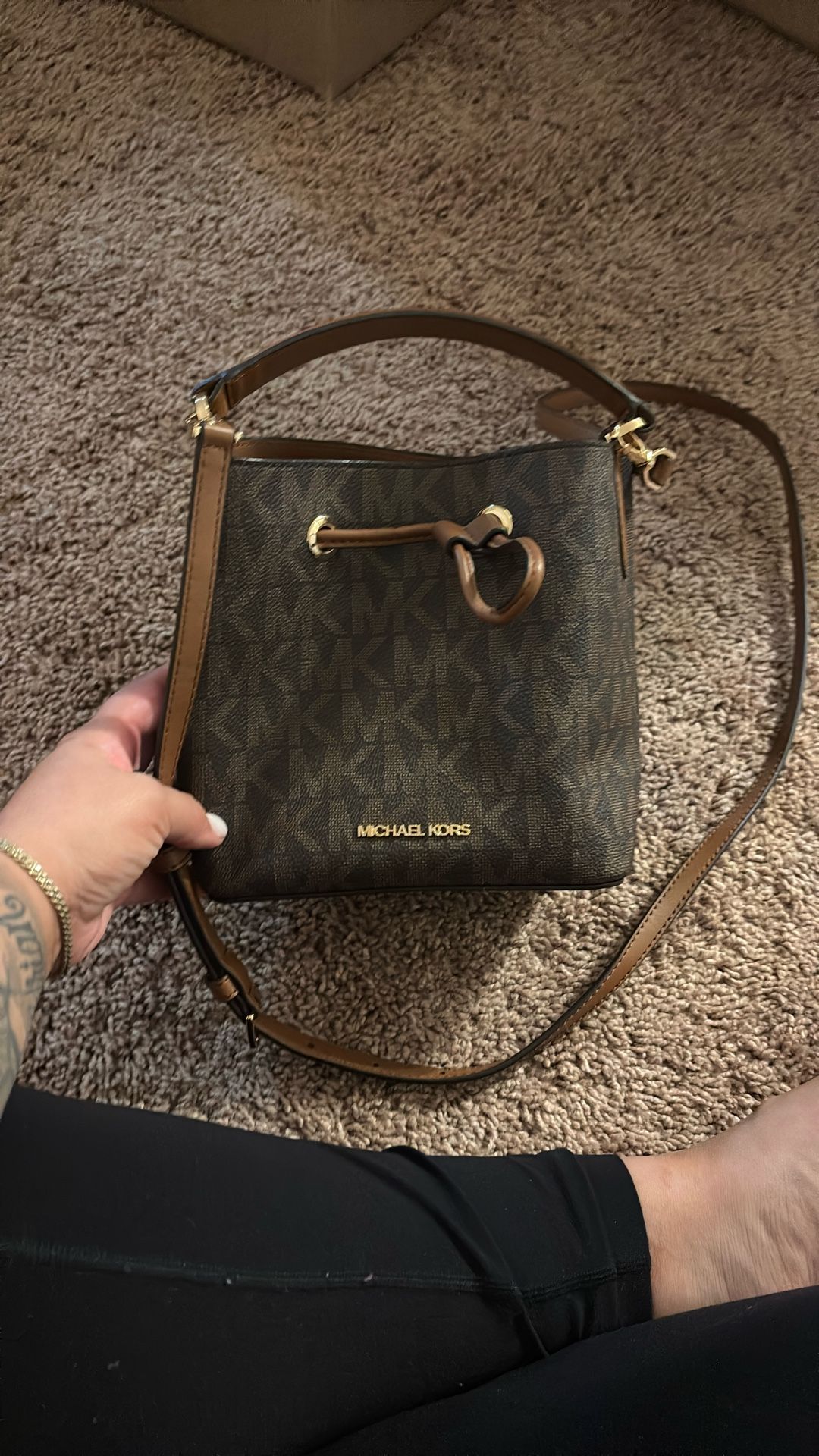 MK Bucket Bag Gently Used 
