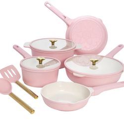 pink paris hilton cookware set 
