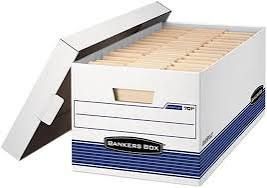 New Bankers Box Storage Boxes – 12 Cartons / 144 Boxes