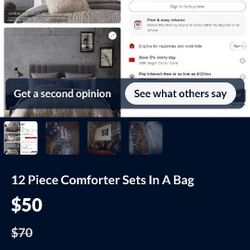 Comforter In Bag 12 Piece