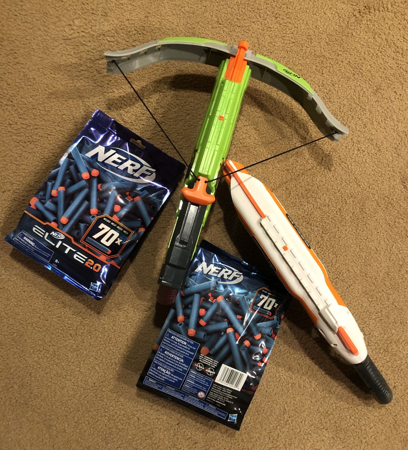 Nerf Gun And Crossbow 