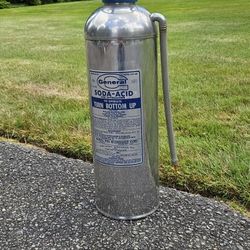 Empty Fire Extinguisher 