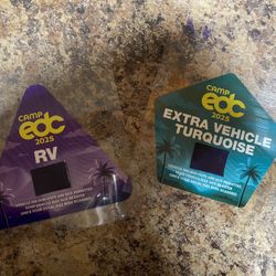 Camp EDC RV parking & Additional Vehicle 