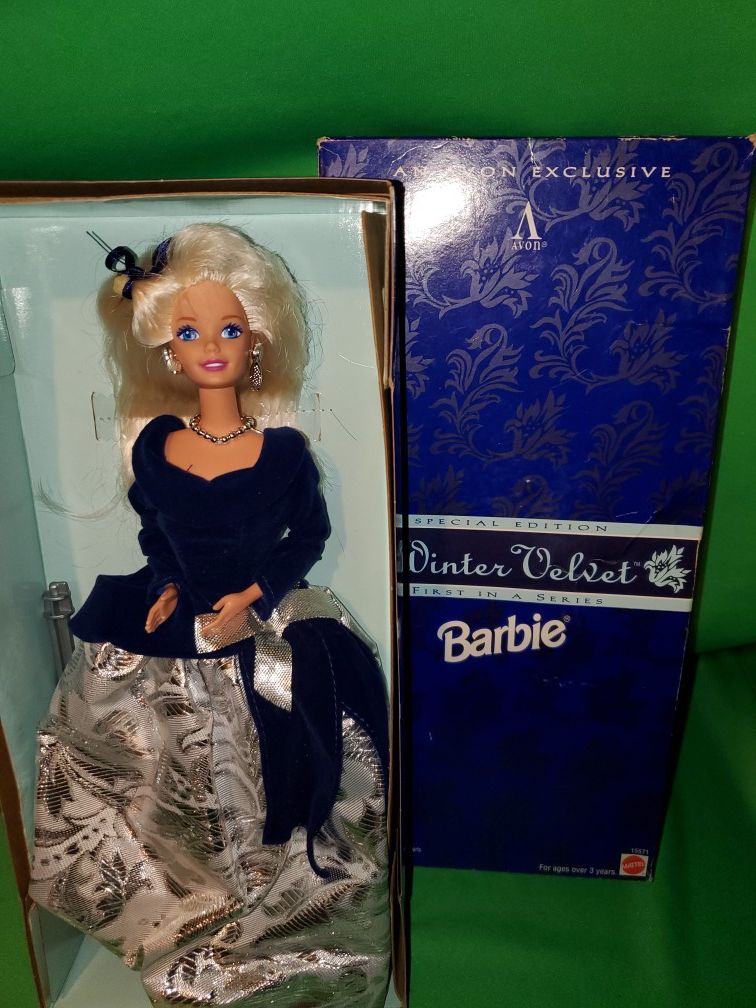 Barbie Doll Winter Velvet 1st in Series