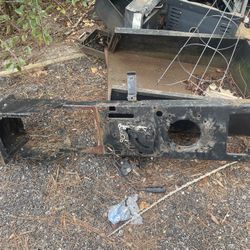 Riding Mower Frame And Parts