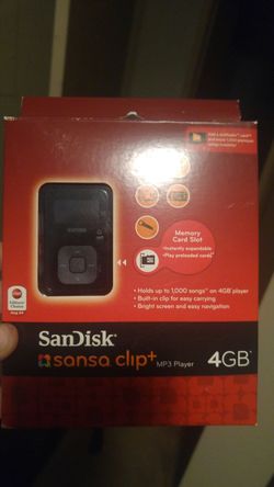 Sandisk MP3 player 4GB (brand new)