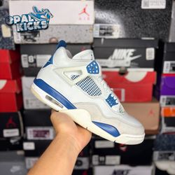 Size 11M - Jordan 4 “Military Blue” 