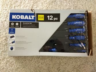 Kobalt 12 Piece Screwdriver Set With EVA Foam Tray new for Sale in Beaverton OR OfferUp