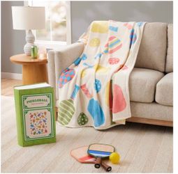 Licensed Classic Boxed Board Game Silk Touch Throw, 50" x 70"
