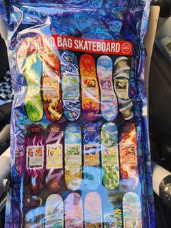 Pokemon blind bag skateboard by santa cruz