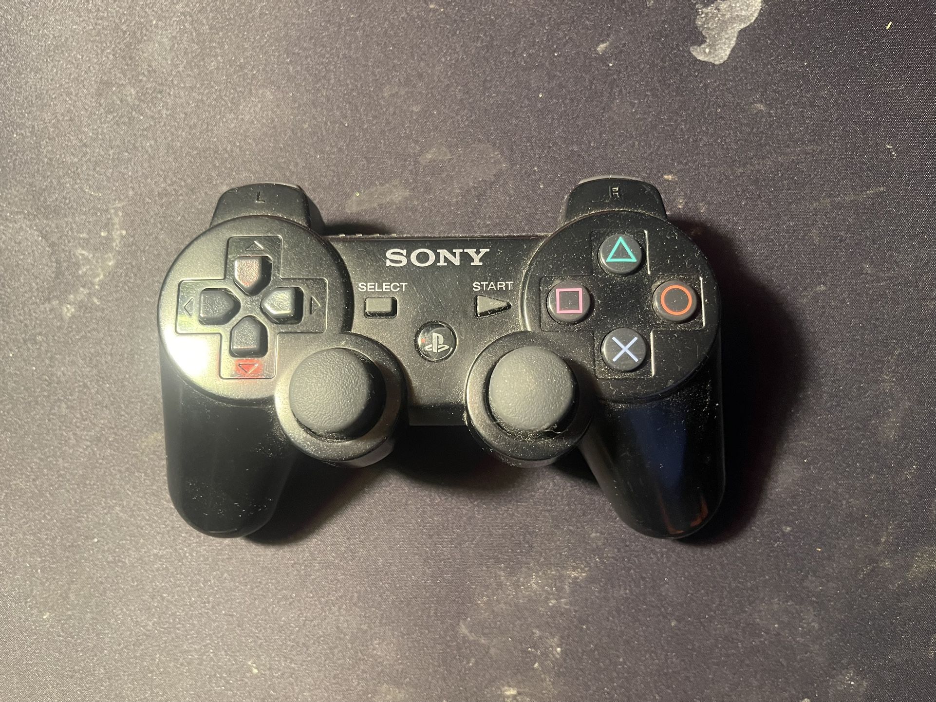 Black PS3 Controller