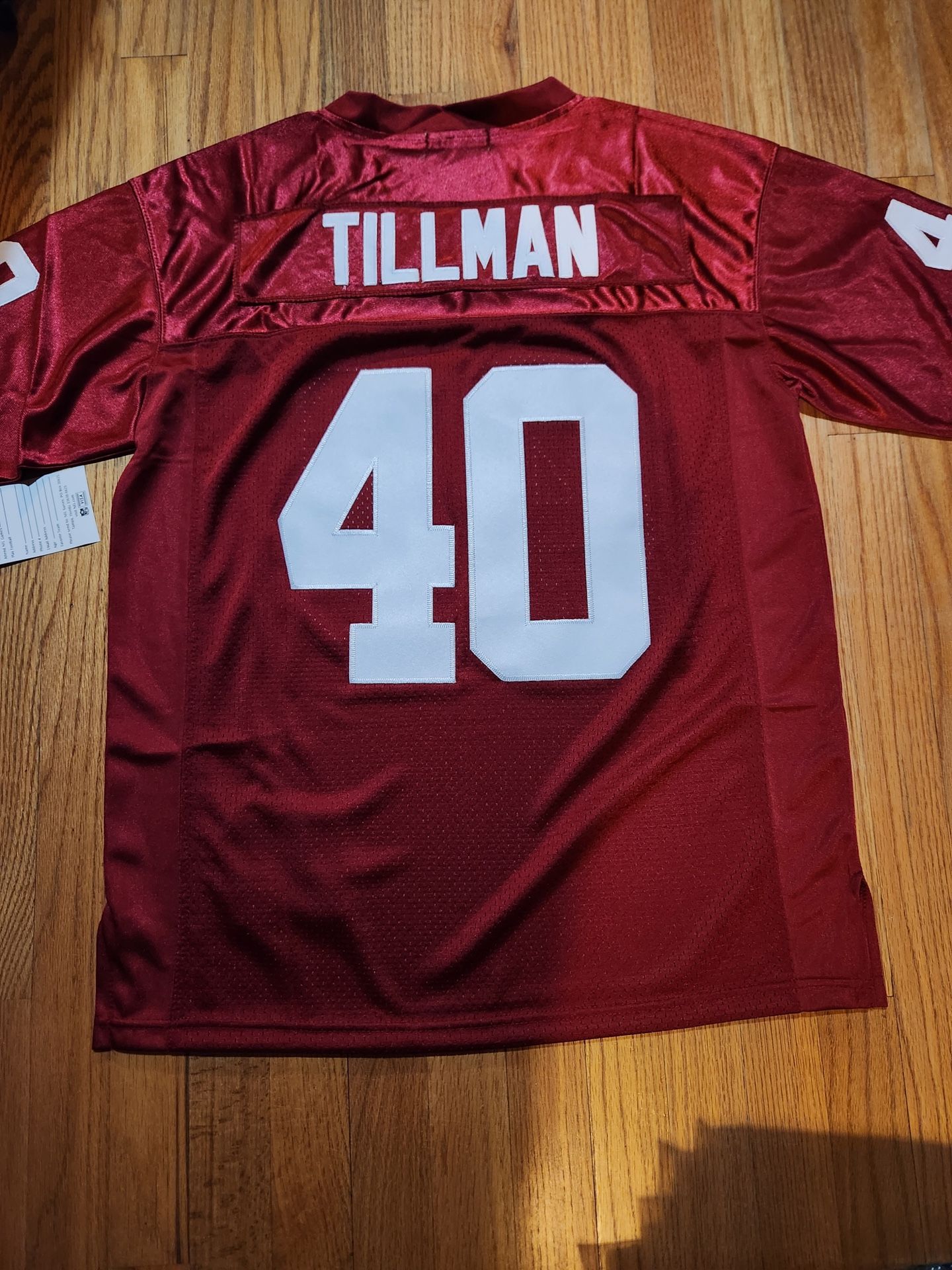 NFL Game jersey red number 40