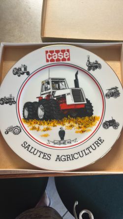 Salutes agriculture plate
