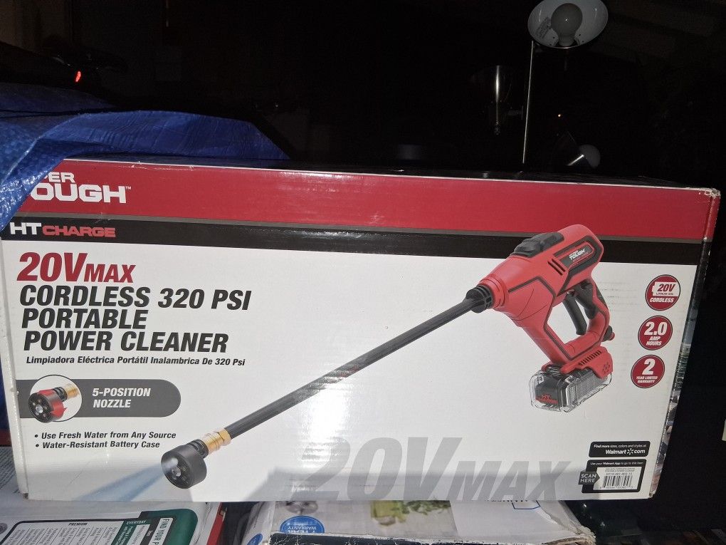 Hype Tough 20 V320 Psi Portable Power Washer