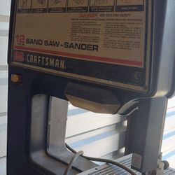 Craftsman Bandsaw/Sander On Floor Stand