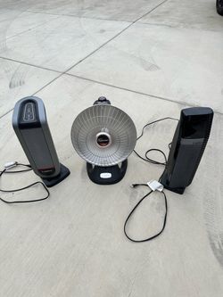 3 Space Heaters