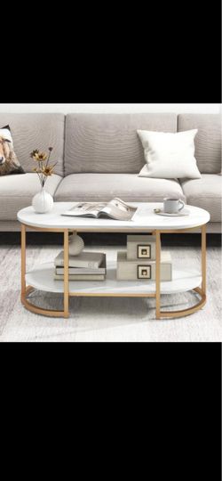 Ackerman  Gold Coffee Table