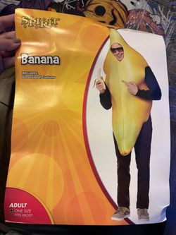 Banana Adult Costume