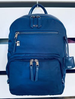 Tumi Navy Blue Nylon Backpack
