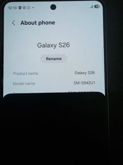 Samsung Galaxy S26 (Base Model)256GB