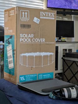 Intex Solar Cover up to 15' round