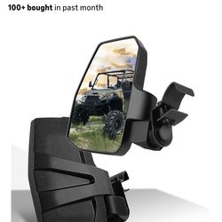 Ranger Side Mirrors,You No Longer Need to Adjust by Hand, Innovative Automatic Reset Function,New SHEJISI UTV Mirrors Compatible with Polaris Ranger G