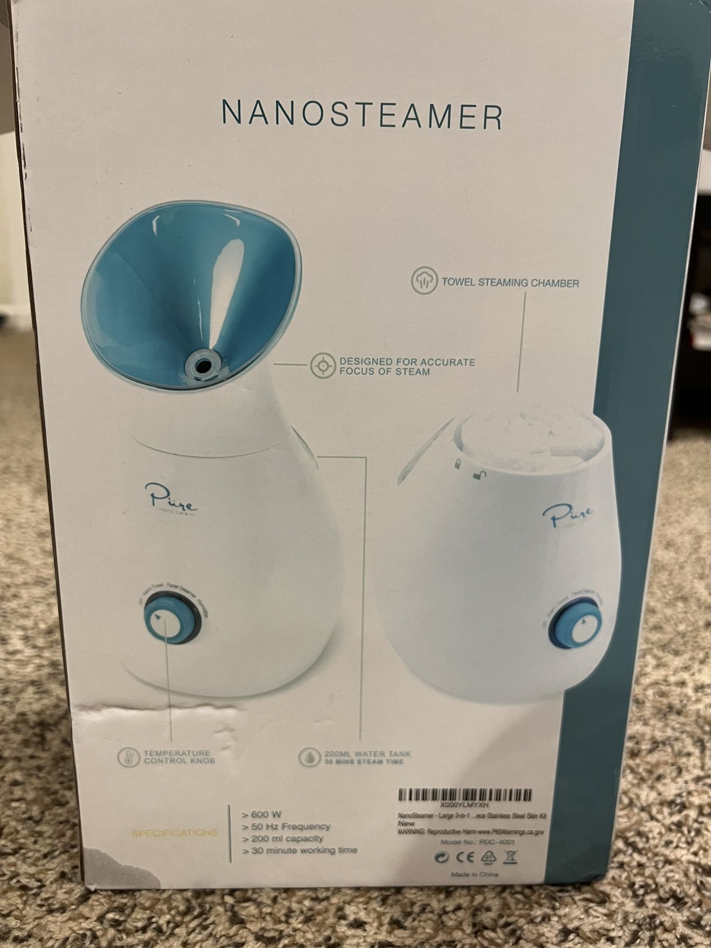 Nano steamer